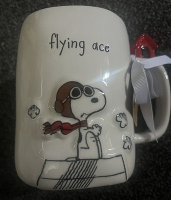 Rae Dunn x Peanuts Snoopy Flying Ace Tasse Neu mit Etikett