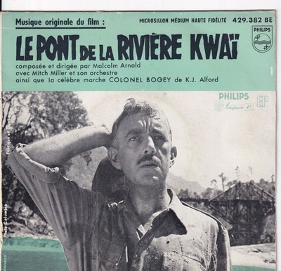 7'' EP - Malcom Arnold - Le pont de la riviere Kwai
