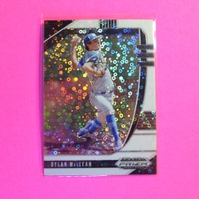 2020 Draft Picks White Donut Circles Prizm Refractor Dylan MacLean #d/50