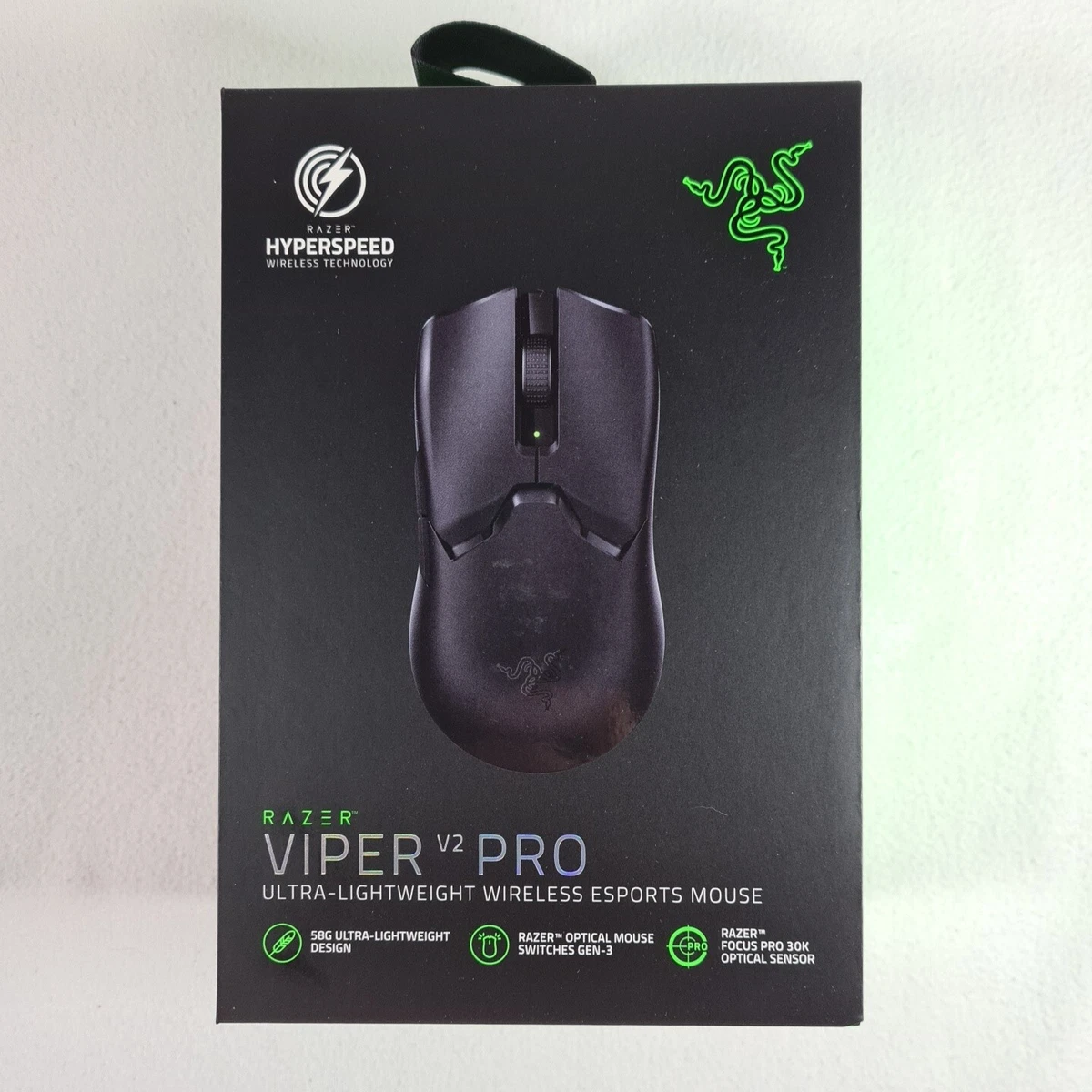 Razer Viper V2 Pro Wireless Gaming Mouse Black RZ01-04390100-R3G1 NEW