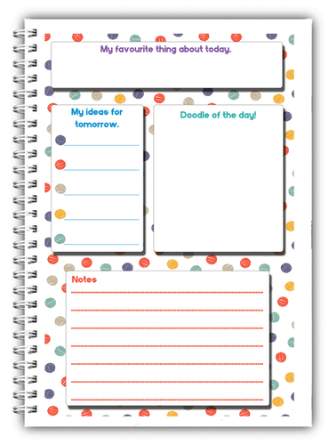A5 MY FIRST PLANNER FOR CHILDREN /KIDS DAILY PLANNER DIARY/ PERSONALISED GIFT - Picture 11 of 32