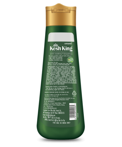 Emami Kesh King Ayurveda Aloe Vera Herbal Shampoo Anti-Hair fall -30ML-mini Size - Picture 6 of 9