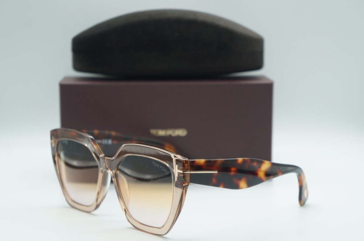 NEW TOM FORD TF 939 45B TRANSPARENT BROWN AUTHENTIC  display picture 2