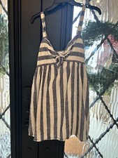 Urban Outfitters Cooperative Women Nautical Casual Front Tie Dress 6