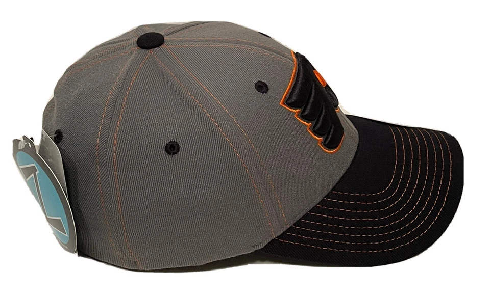 Zephyr NHL Philadelphia Flyers RARE "ZH" Curved Bill Stretch Fit Hat BRAND NWT - Image 4 of 4