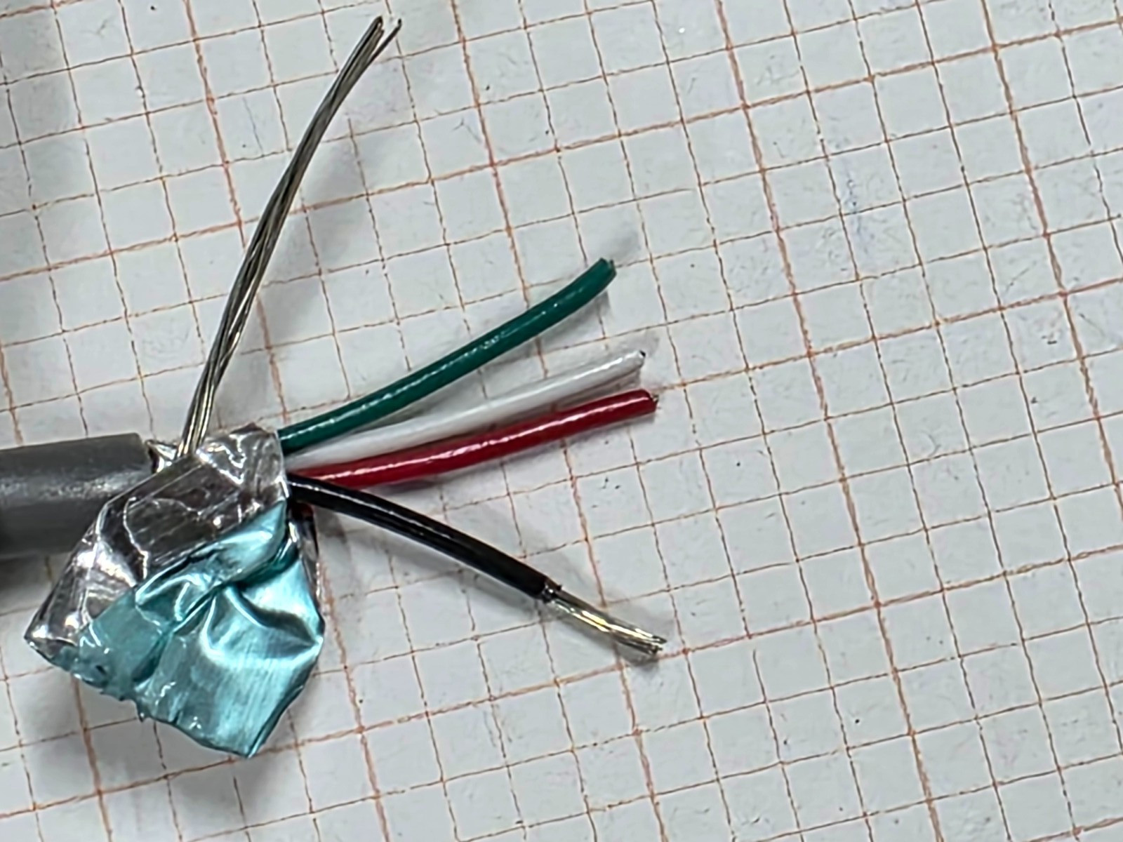 Alpha Wire 1294C 22/4C Premium Shielded Communication/Control Cable Gray /10ft