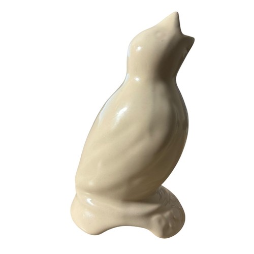Pie Funnel Bird Porcelain Beige Moisture Vent Baking Bakeware Topper Steamer