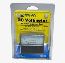 Blue Sea Systems 8240, DC Voltmeter 18-32 Volt Expanded Scale