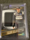 Aric Almirola Clear Silhouettes Race Used Jumbo Swatch 21/99 — photo 1
