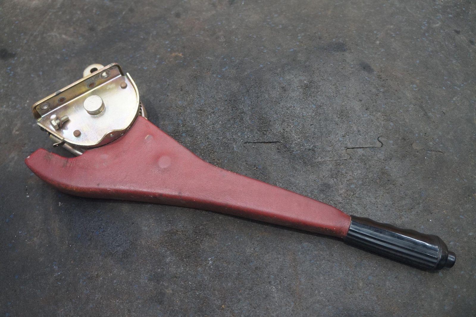 Emergency Parking Hand Brake Lever Red 114313 OEM Ferrari Mondial 1982