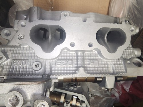 2006-08 SUBARU EJ255 REBUILT D25 HEADS WRX LEGACY GT FORESTER XT WITH HALF MOONS - Picture 3 of 8