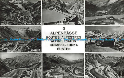 R646905 Alpine Roads. Grimsel. Grimsel Furka. Susten. Arthur Baur. Multi View