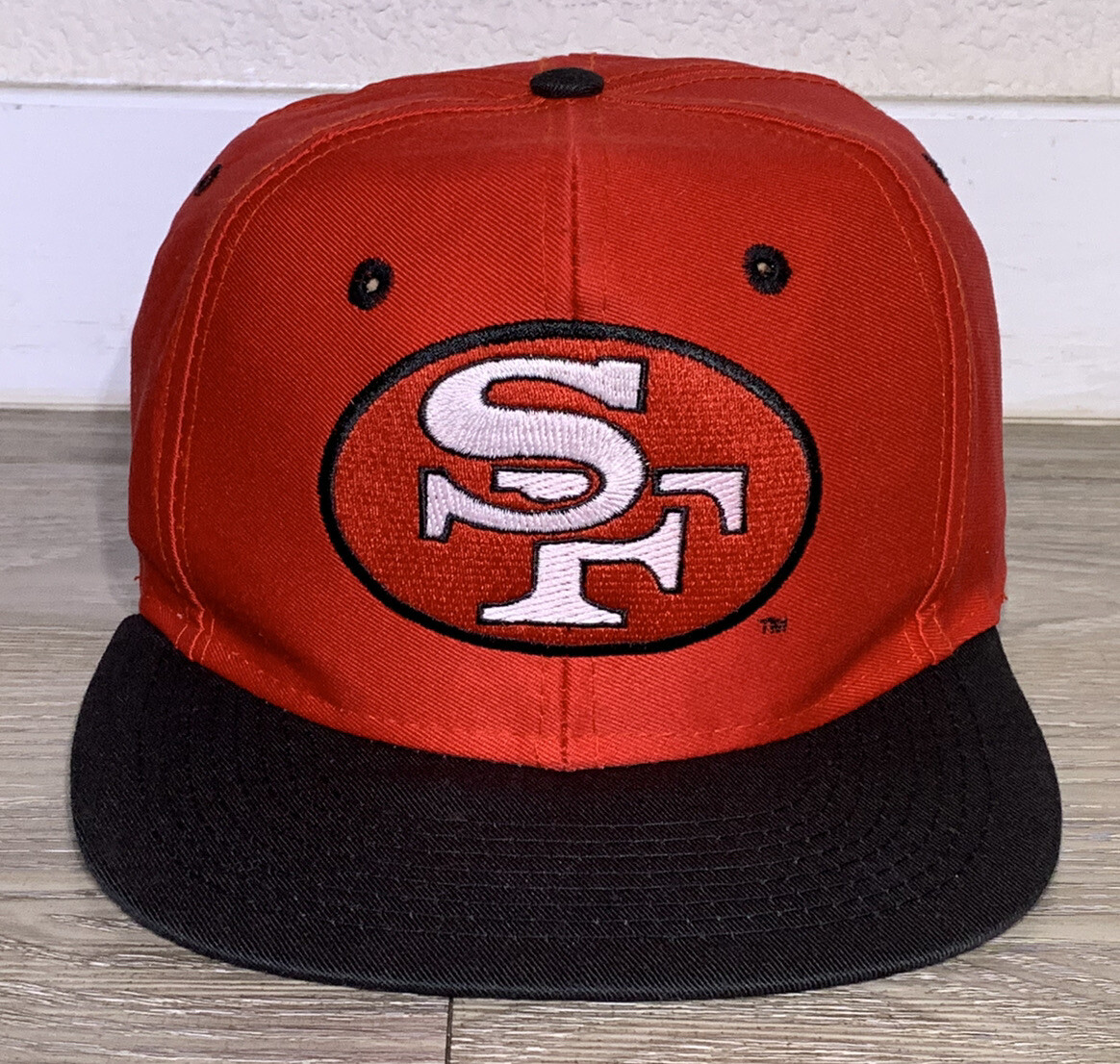 Vintage Logo 7 San Francisco 49ers Big Logo Snapback Hat Pro Line