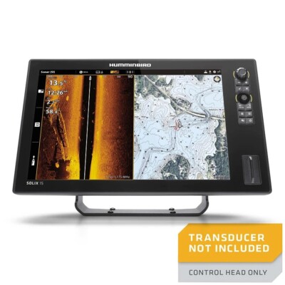 Fischfinder Kartenplotter Humminbird SOLIX 15 CHIRP MEGA SI+ G3 CHO (ohne Geber)