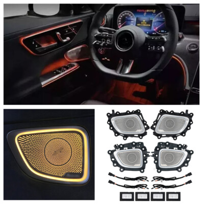 LED Speakers For Mercedes-Benz C-Class W206 64 Colours Ambient Lighting