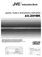 JVC AX-Z911BK Amplifier Owners Instruction Manual Reprint
