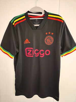 Ajax 21-22 Adidas Third Kit Bob Marley Tribute Marley 10 Original