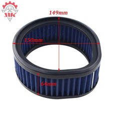 Performance Air Filter For Ss Super Eg Carb With Teardrop Air Cleaner Washable