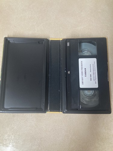 BIG BOX The Many Faces Of Tarzan, 1912-1989 (VHS,1989) A History Of Tarzan - Picture 3 of 7