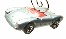 1955 Porsche 550 Spyder Christmas Ornament 1:64 Blue