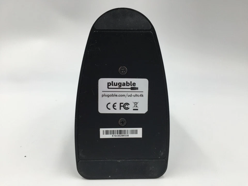 PLUGABLE USB-C 4K TRIPLE DISPLAY Docking Station UD-ULTC4K -No POWER Adapter - Image 4 of 4