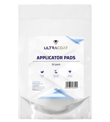 ULTRACOAT Ceramic Coating Applicator Pads 10 Pack Microfibre Detailing