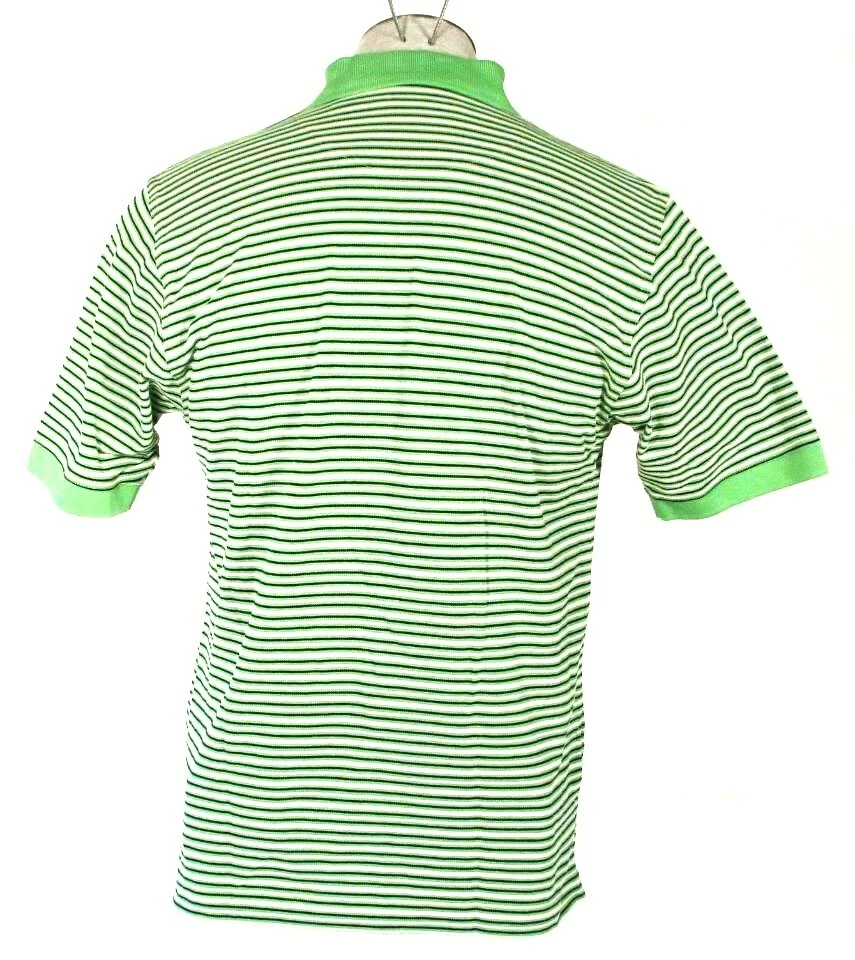 Camisa polo Grand Slam verde a rayas manga corta para hombre pequeña S nueva con etiquetas Foto 3 de 3