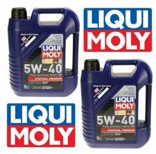 Pack of 2 Liqui Moly Premium Fully Synthetic Engine Motor Oil 5W-40 10 Liters