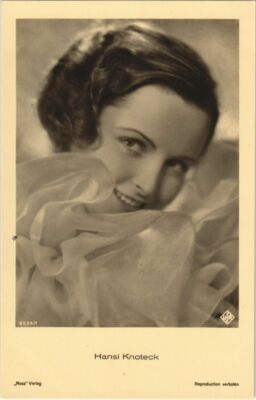 Old postcard AK Hansi Knoteck FILM STAR (1154147)