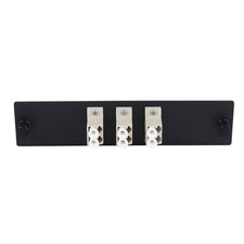 - 6 Fibers LC to LC Duplex Multi Mode Fiber Patch Panel with 3 pcs LC/LC UPC ...
