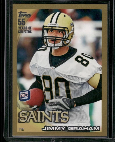 2010 Topps #265 Jimmy Graham Gold #/2010