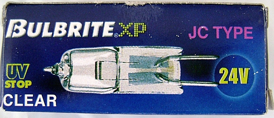 Bulbrite Q50GY6/24 50W T4 24V Clear Capsule JC 6.35mm Bipin Light Bulb 651050 - Image 4 of 4