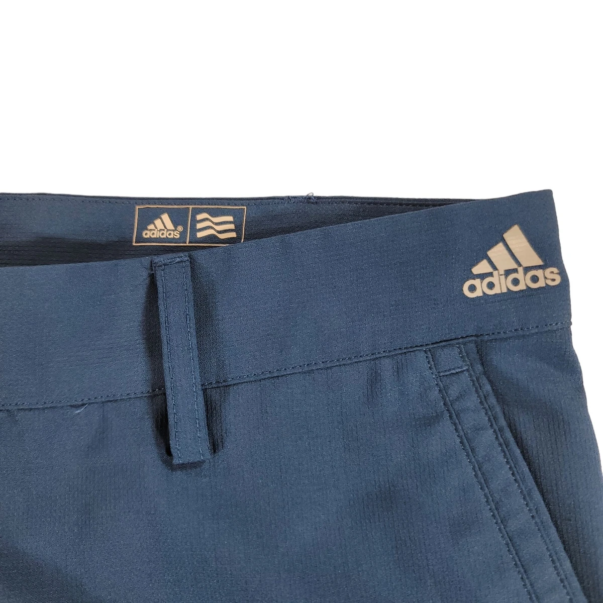 Adidas Adizero Golf Pants Mens Size 34x32 Blue Flat Front