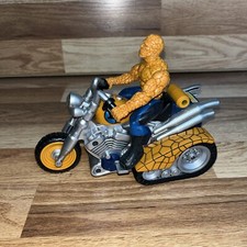 Marvel Thing Figure Motorcycle Fantastic Four 2005 Toybiz Bump And Go