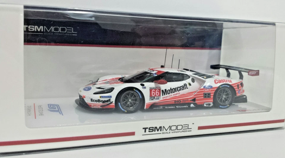 MODELLINO AUTO 1:43 TRUESCALE MINIATURES TSM FORD GT 24H DAYTONA 2019 MODELLISMO - Immagine 3 di 4