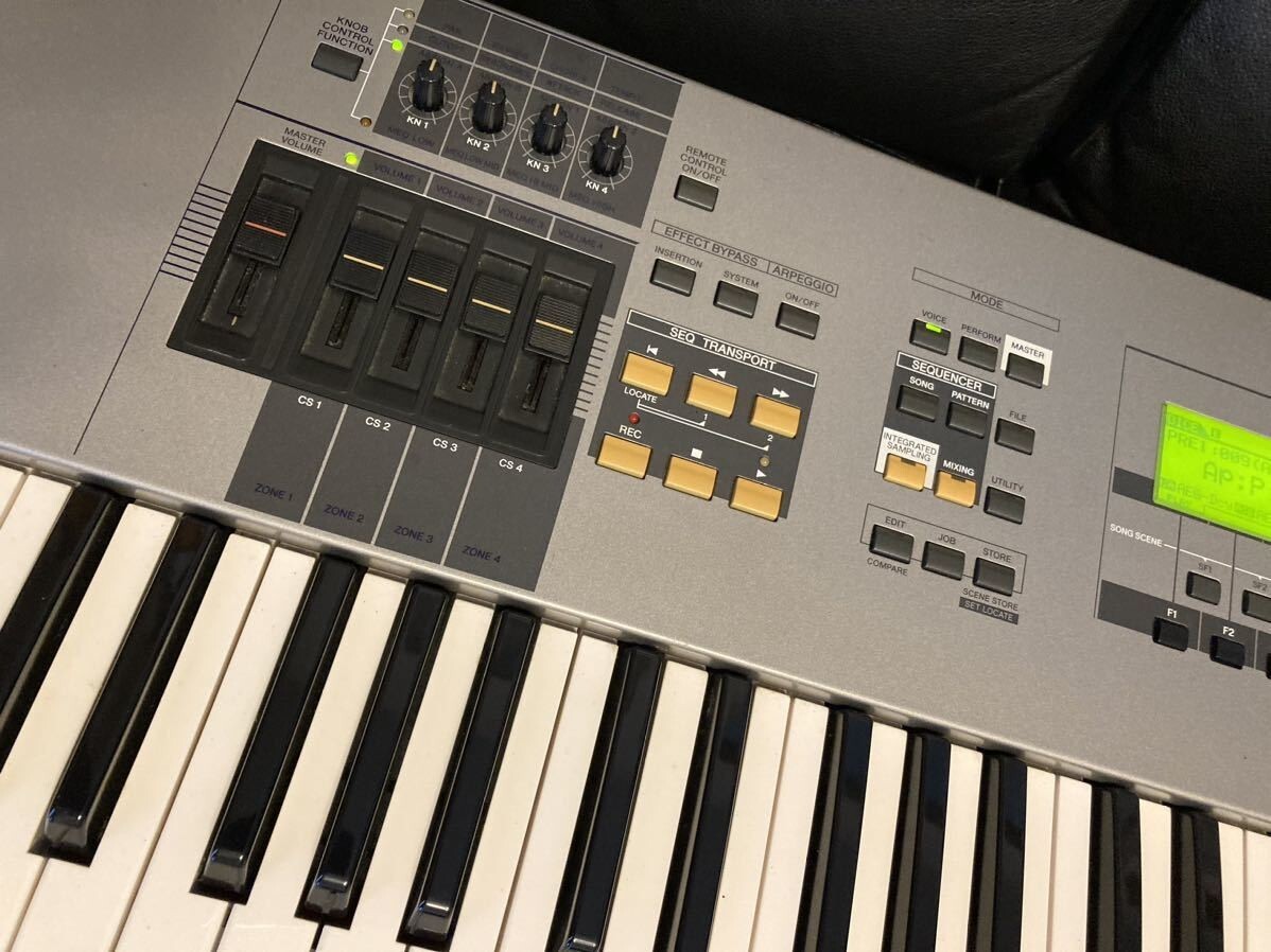 Yamaha Motif 7 76 Key Synthesizer keyboard Workstation | eBay
