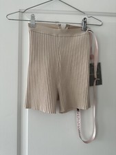 house of cb beige bicycle shorts size S 
