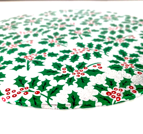 8’’ Inch CHRISTMAS Round CAKE BOARD and BOX Xmas DESIGN HOLLY BERRIES Festive - Picture 11 of 11