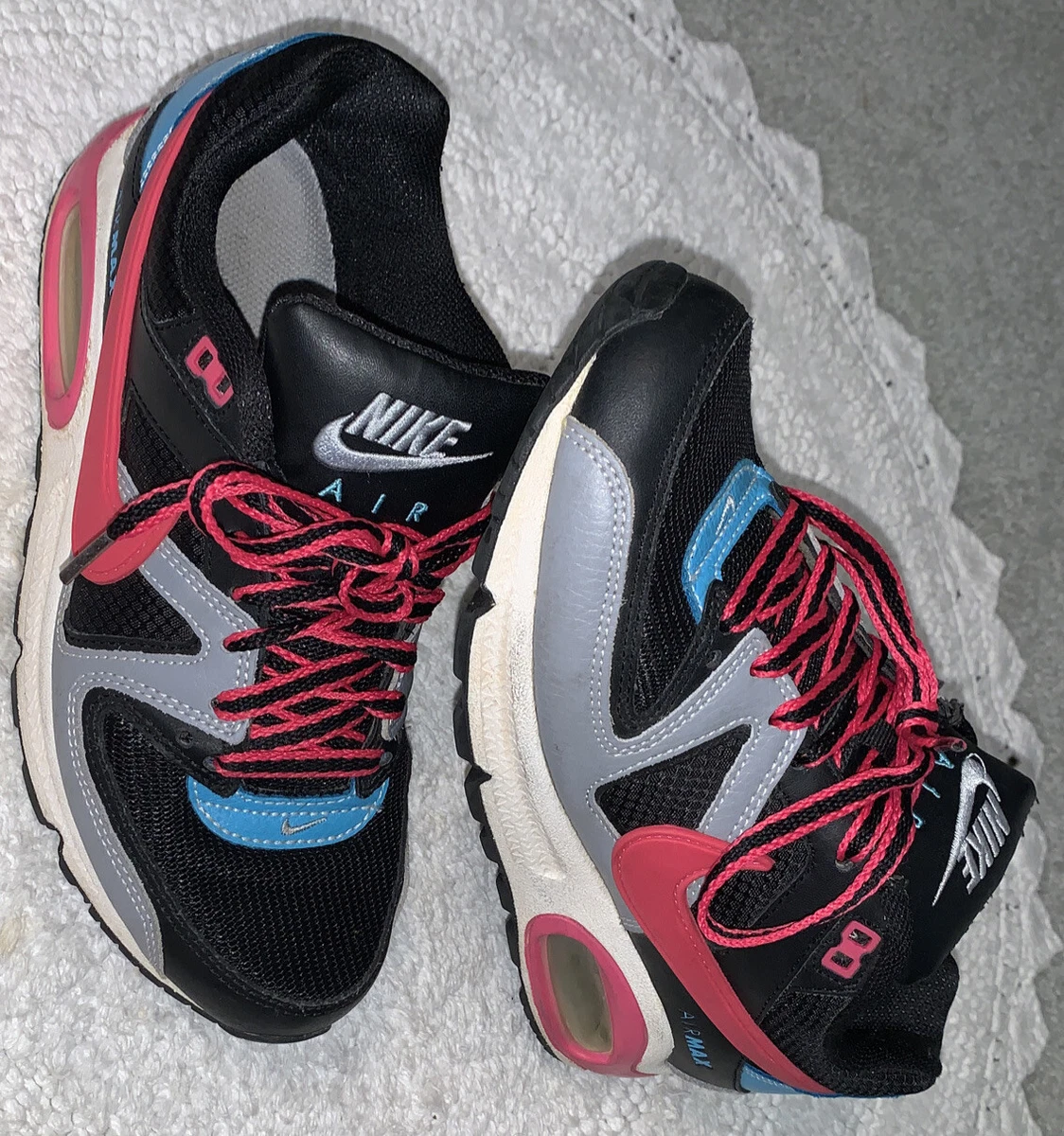 Stor vrangforestilling på vegne af død Women&#039;s Nike Air Max Command 397690-010 Black Pink Gray Running Shoes  Size 6.5 | eBay