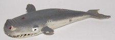 Vintage china sperm whale screamer plastic toy