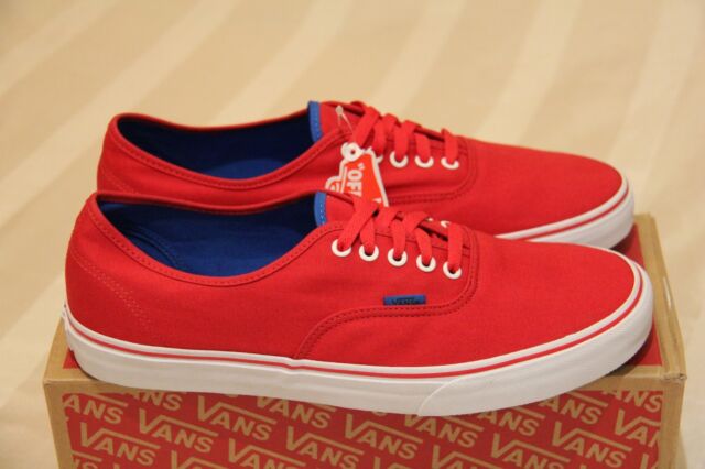 red chinese vans