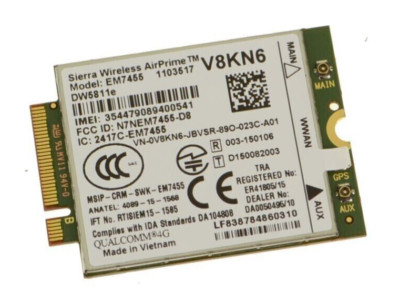 NEW OEM Dell Wireless DW5811e M.2 Mobile Broadband 4G LTE WWAN Card - V8KN6