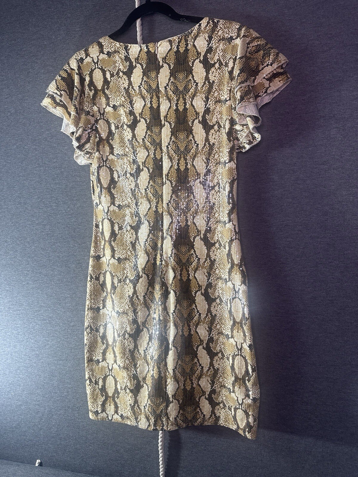 Whimsy Goth- Molly Bracken Snake Pattern Sequin D… - image 7