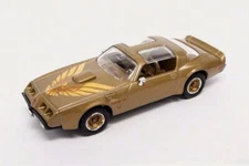 New Retired 1/43 Scale Road Signature Gold 1979 Pontiac Firebird Trans Am