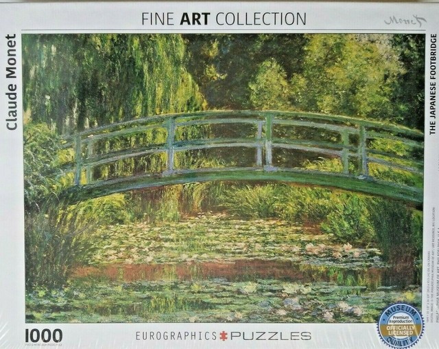 1000 Piece Puzzle The Japanese Footbridge by Claude eBay