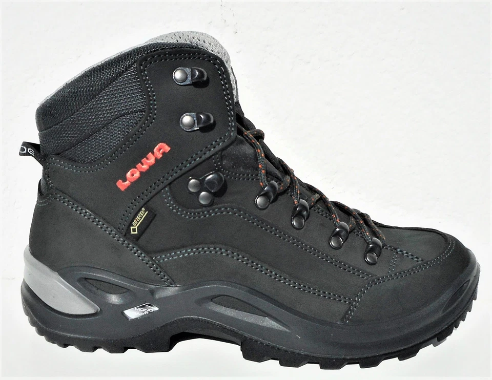 LOWA Renegade GTX Mid Damen 320945-9709 Anthrazit/Mandarine Größe wählbar !!