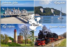Rügen Foto Souvenir Magnet Germany Sellin Ar...