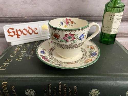 Vintage Copeland Spode Chinese Rose 3 x Demitasse Cups and Saucers - Picture 7 of 16