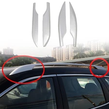 For Nissan Rogue 2014-2021 Car Roof Rack Cover Cap End Shell Replacement 4pcs