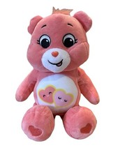 Care Bears Love a Lot Pink Heart Bear Plush Stuffed 13  Bear Doll Toy 2020